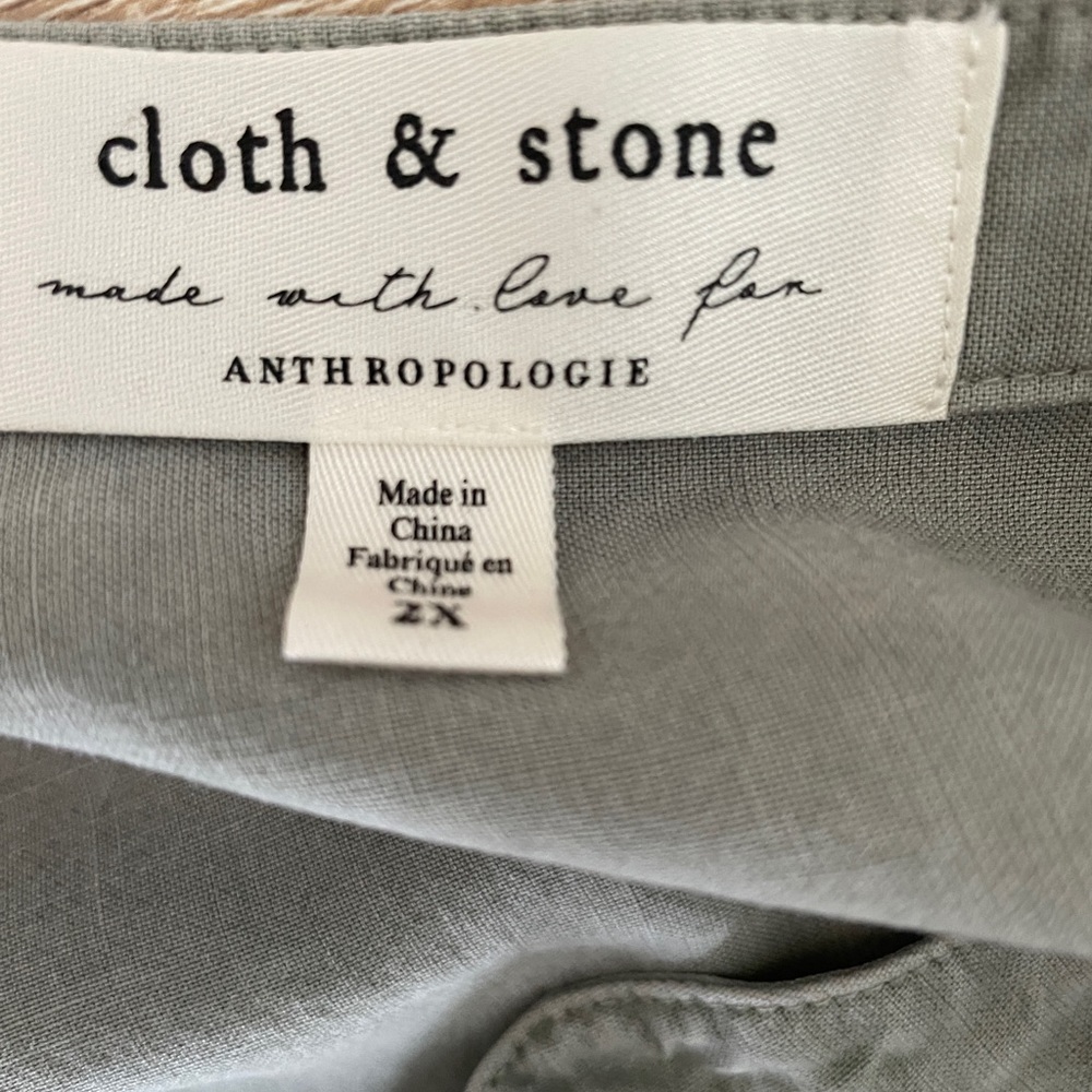 Anthropologie Cloth & Stone for AnthropologieLila Chambray Shirtdress Dress - Picture 5 of 11